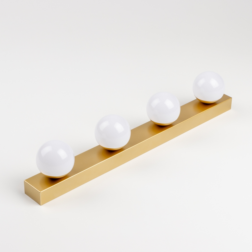 Brilagi - LED osvjetljenje za kupaonsko ogledalo HOLLYWOOD 4xLED/3W/230V 53 cm IP44 zlatna