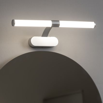 Brilagi - LED kupaonsko svjetlo za ogledalo 2u1 TUBEO LED/6W/230V 40 cm IP44 srebrno
