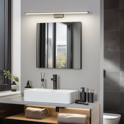 Brilagi - LED osvjetljenje za kupaonsko ogledalo 3u1 VESTRA LED/15W/230V 80 cm IP44 crno