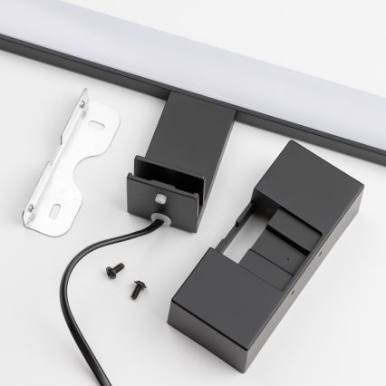 Brilagi - LED osvjetljenje za kupaonsko ogledalo 3u1 VESTRA LED/15W/230V 80 cm IP44 crno