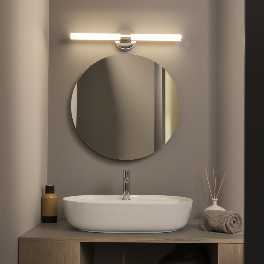 Brilagi - LED rasvjeta za kupaonsko ogledalo LARA LED/10W/230V 60 cm IP44 sjajni krom
