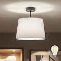 Brilagi - LED plafonjera CERIA 1xE27/60W/230V Ø 30 cm crna/bijela