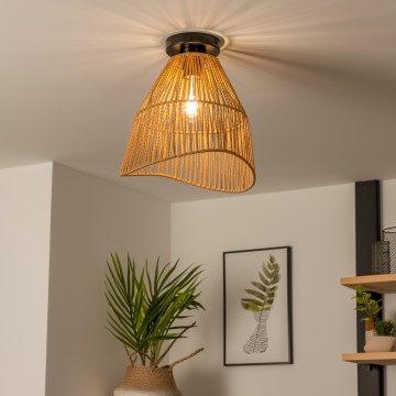 Brilagi - LED plafonjera CERIA BOHO 1xE27/40W/230V Ø 30 cm smeđa