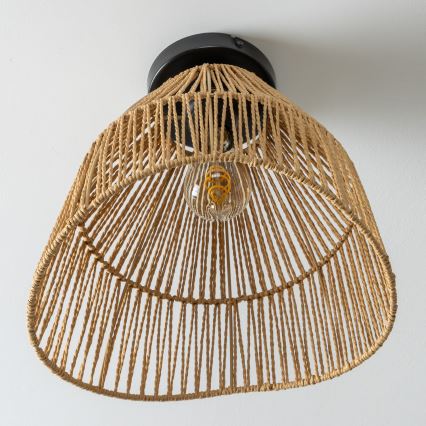 Brilagi - LED plafonjera CERIA BOHO 1xE27/40W/230V Ø 30 cm smeđa