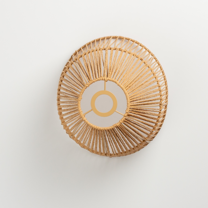 Brilagi - LED plafonjera CERIA BOHO 1xE27/40W/230V Ø 30 cm smeđa