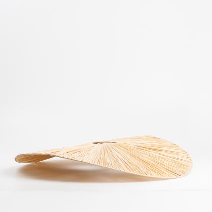 Brilagi - LED plafonjera CERIA BOHO 1xE27/40W/230V Ø 80 cm rafija/hrast