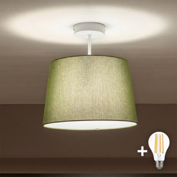 Brilagi - LED plafonska svjetiljka CERIA 1xE27/60W/230V, promjer 30 cm, bijela/zelena