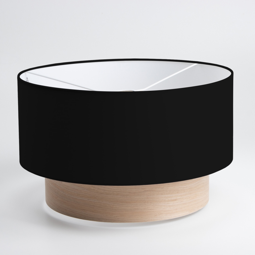 Brilagi - LED plafonski luster CERIA 1xE27/40W/230V, Ø 50 cm, crna/bež