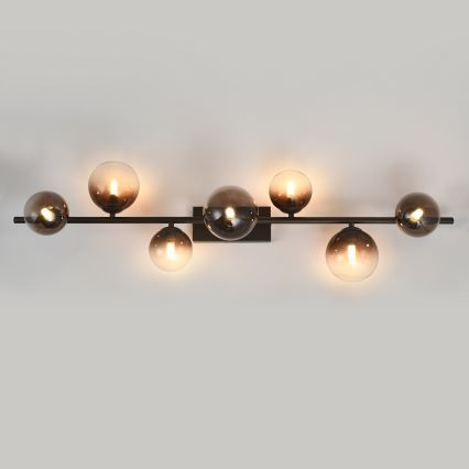 Brilagi - LED Plafonski luster MILLA 7xG9/3W/230V smeđa/zadimljeno-smeđa