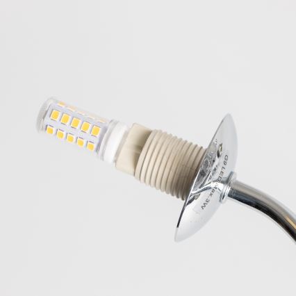 Brilagi - LED plafonski luster MISTEL 15xG9/3W/230V crni krom/dimljeno