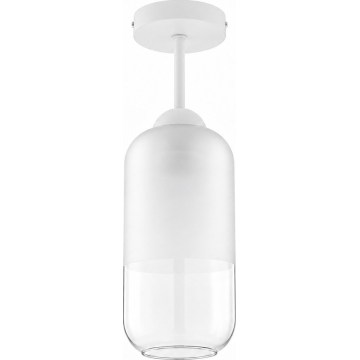 BRILAGI - LED plafonski luster RETRO GLASS 1xE27/60W/230V Ø 14 cm bijela