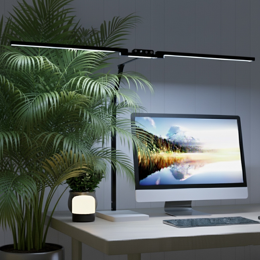 Brilagi - LED stolna lampa VARIO, s mogućnošću prigušivanja i dodirnim upravljanjem, LED/24W/230V 3000-6500K CRI 92 crna