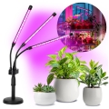 BRILAGI - LED podesiva fleksibilna stolna lampa za uzgoj biljaka VITABLOOM 3xLED/10W/230V crna