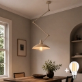 Brilagi - LED podesivi luster na šipci IRONBEAM 1xE27/60W/230V bež