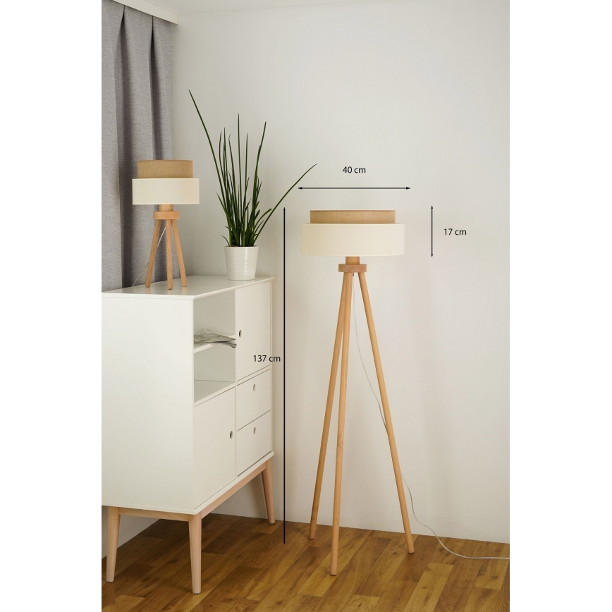 Brilagi - LED Podna lampa BOHO STYLE 1xE27/15W/230V