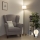 Brilagi - LED podna lampa CERIA 1xE27/20W/230V Ø 25 cm siva/zlatna