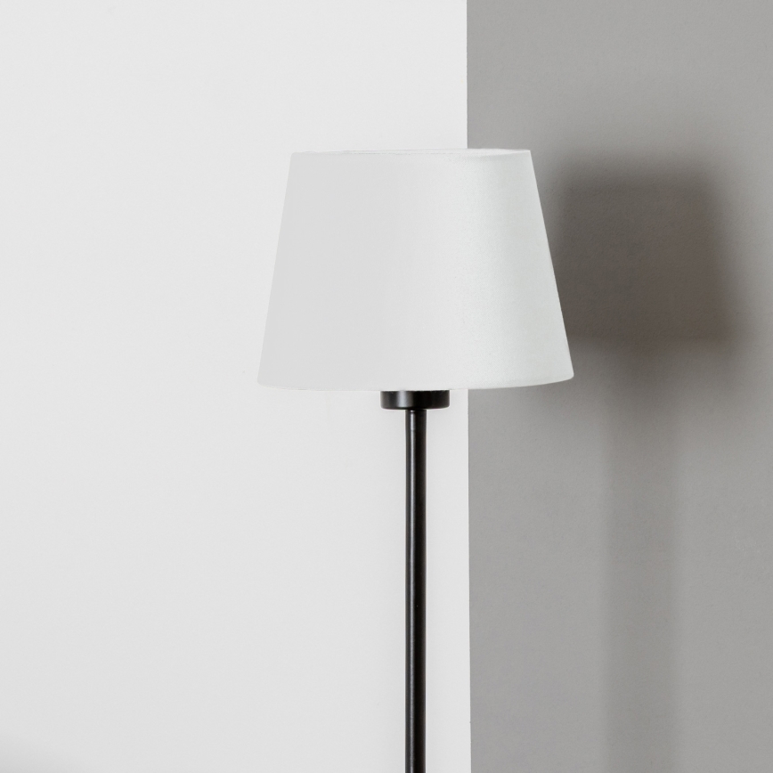 Brilagi - LED podna lampa CERIA 1xE27/40W/230V Ø 20,5 cm bijela/crna