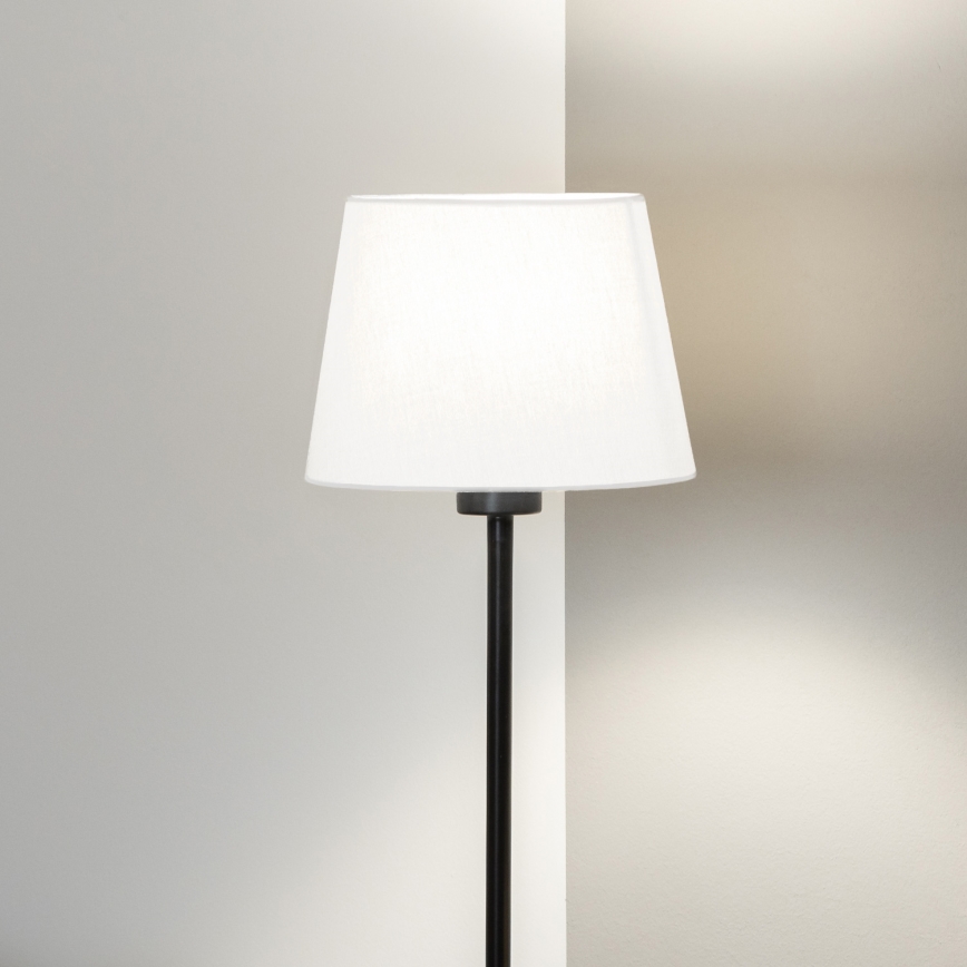 Brilagi - LED podna lampa CERIA 1xE27/40W/230V Ø 20,5 cm bijela/crna