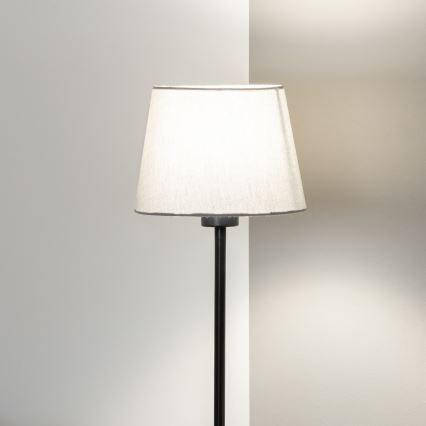 Brilagi - LED podna lampa CERIA 1xE27/40W/230V Ø 20,5 cm siva/crna