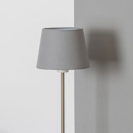 Brilagi - LED podna lampa CERIA 1xE27/40W/230V Ø 20,5 cm siva/matni krom