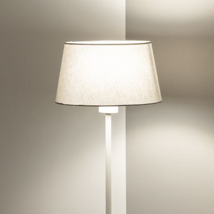 Brilagi - LED podna lampa CERIA 1xE27/40W/230V Ø 25 cm siva/bijela