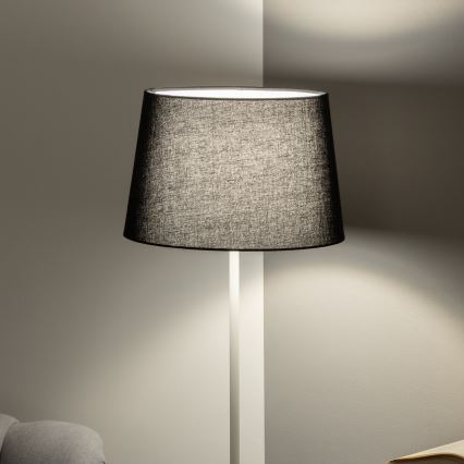 Brilagi - LED podna lampa CERIA 1xE27/40W/230V Ø 30 cm crna/bijela