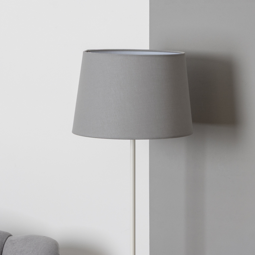 Brilagi - LED podna lampa CERIA 1xE27/40W/230V Ø 30 cm siva/bijela