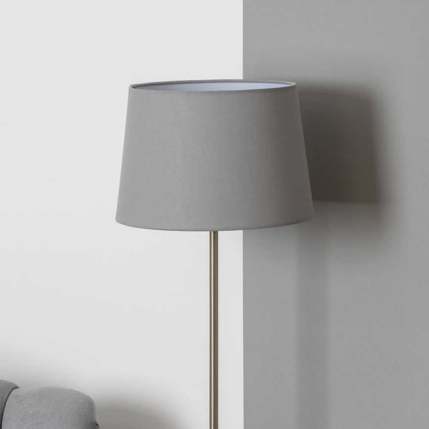 Brilagi - LED podna lampa CERIA 1xE27/40W/230V Ø 30 cm siva/matni krom