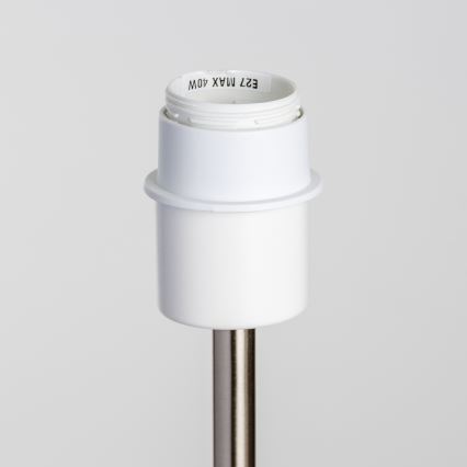 Brilagi - LED podna lampa CERIA 1xE27/40W/230V Ø 30 cm siva/matni krom