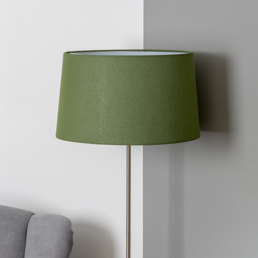 Brilagi - LED podna lampa CERIA 1xE27/40W/230V Ø 45 cm zelena/matni krom