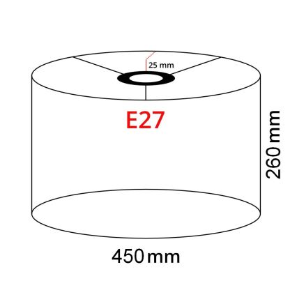 Brilagi - LED podna lampa CERIA 1xE27/40W/230V Ø 45 cm zelena/matni krom
