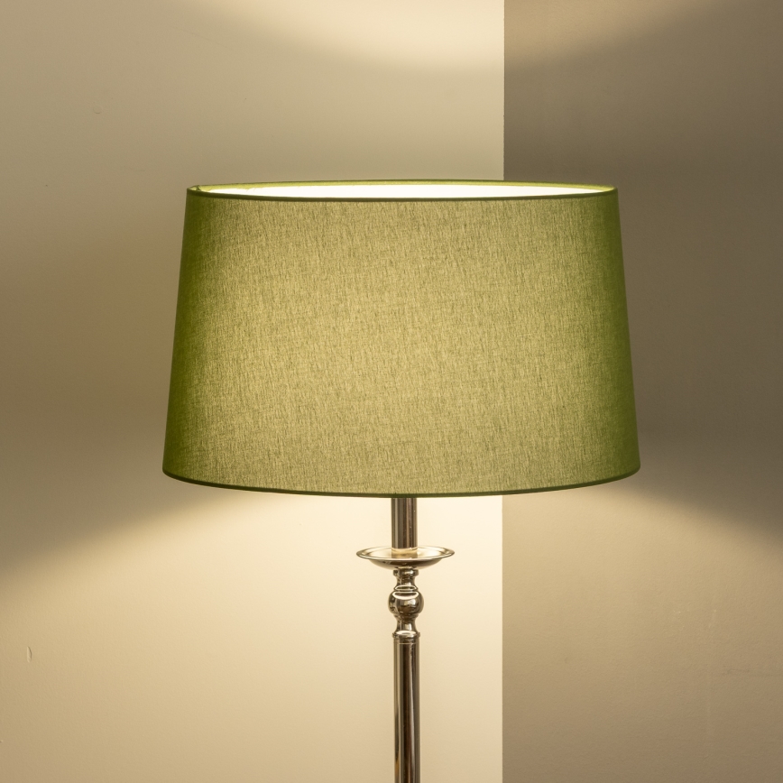 Brilagi - LED podna lampa CERIA 1xE27/60W/230V Ø 45 cm sjajni krom/zelena