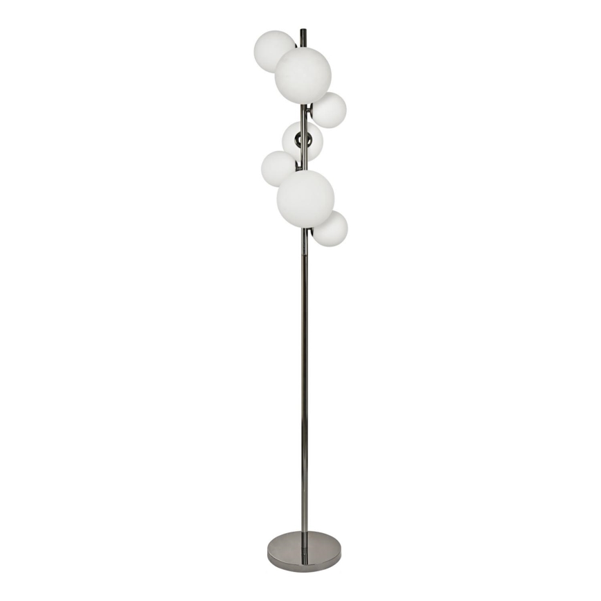 Brilagi - LED Podna lampa MILLA 7xG9/3W/230V sjajni krom/bijela