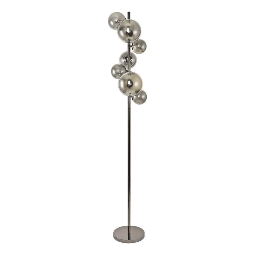 Brilagi - LED Podna lampa MILLA 7xG9/3W/230V sjajni krom/dimna