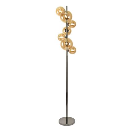 Brilagi - LED Podna lampa MILLA 7xG9/3W/230V sjajni krom/zlatna