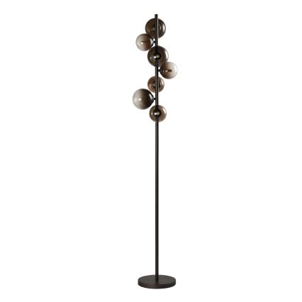 Brilagi - LED podna lampa MILLA 7xG9/3W/230V smeđa/dimno-smeđa