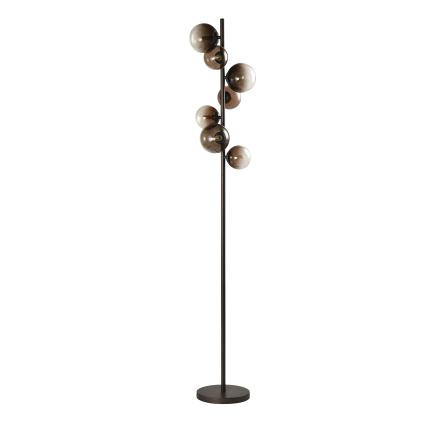 Brilagi - LED podna lampa MILLA 7xG9/3W/230V smeđa/dimno-smeđa