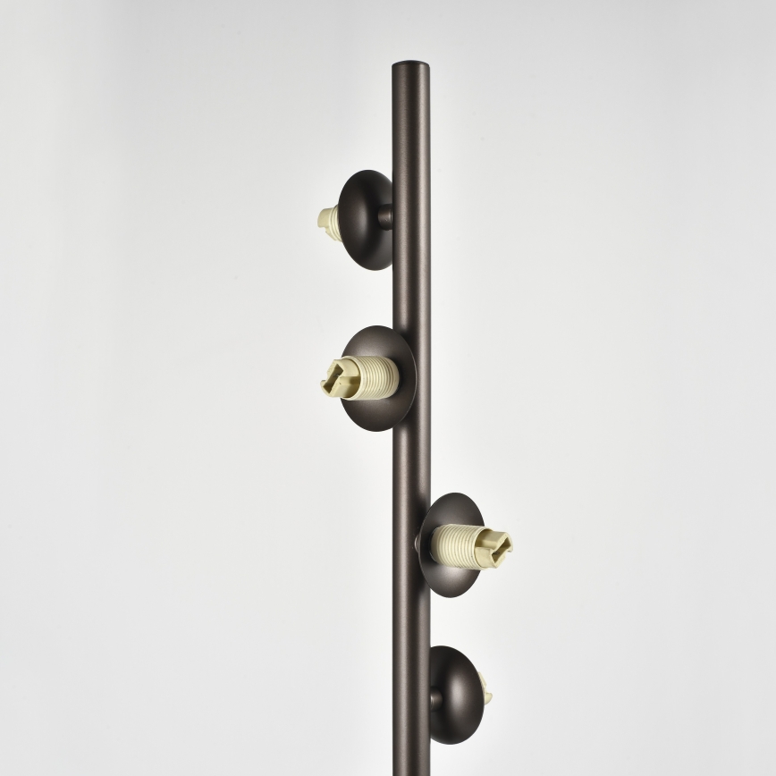 Brilagi - LED podna lampa MILLA 7xG9/3W/230V smeđa/dimno-smeđa