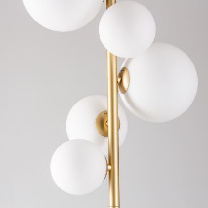 BRILAGI - LED Podna lampa MILLA 7xG9/3W/230V zlatna/bijela