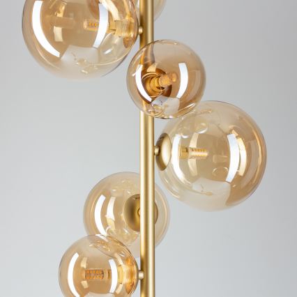 Brilagi - LED Podna lampa MILLA 7xG9/3W/230V zlatna