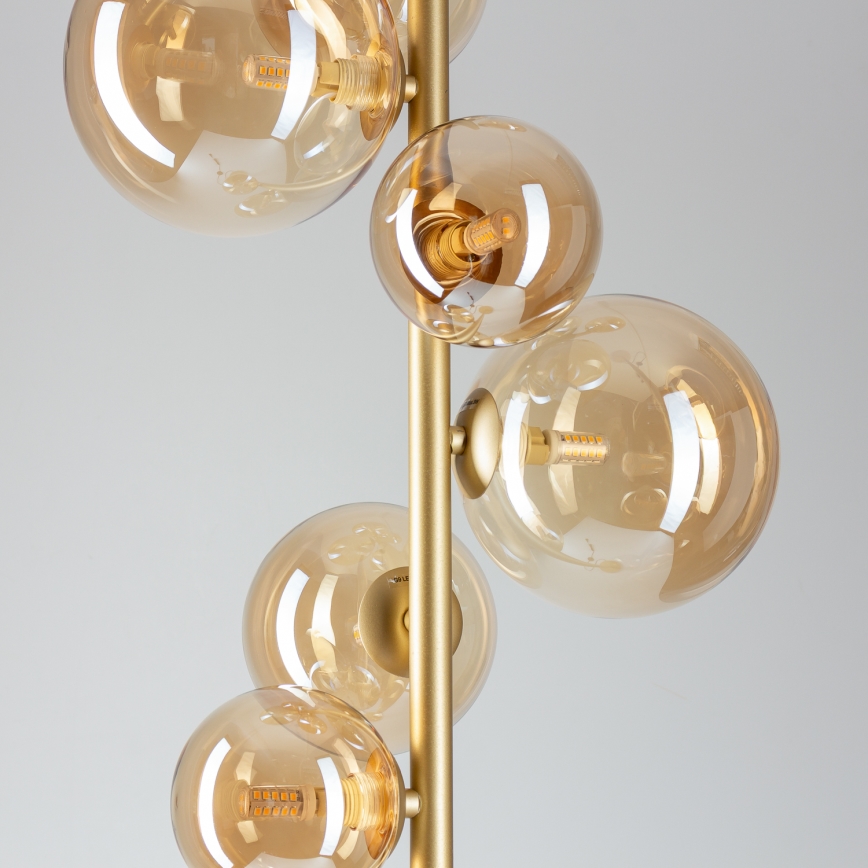 Brilagi - LED Podna lampa MILLA 7xG9/3W/230V zlatna