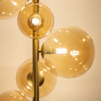 Brilagi - LED Podna lampa MILLA 7xG9/3W/230V zlatna