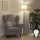 Brilagi - LED podna svjetiljka CERIA 1xE27/20W/230V promjer 30 cm bež/zlatna