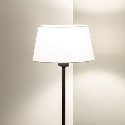 Brilagi - LED podna svjetiljka CERIA 1xE27/40W/230V promjer 25 cm bijela/crna