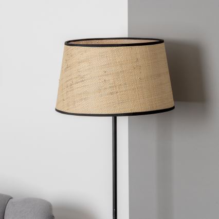 Brilagi - LED podna svjetiljka CERIA 1xE27/40W/230V Ø 35 cm bež/crna