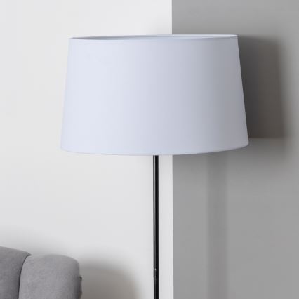 Brilagi - LED podna svjetiljka CERIA 1xE27/40W/230V Ø 45 cm bijela/crna