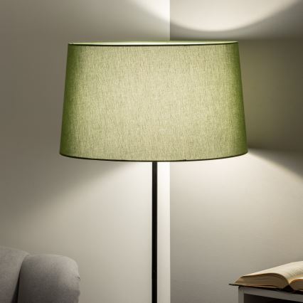 Brilagi - LED podna svjetiljka CERIA 1xE27/40W/230V Ø 45 cm zelena/crna