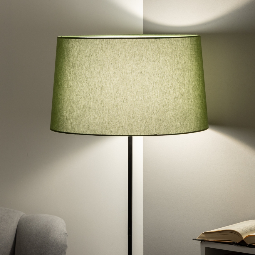 Brilagi - LED podna svjetiljka CERIA 1xE27/40W/230V Ø 45 cm zelena/crna