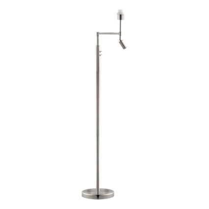 BRILAGI - LED podna lampa CERIA 1xE27/60W/230V + LED/2,1W Ø 45 cm matni krom/zelena