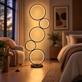 BRILAGI - LED podna svjetiljka ECHO LED/36W/230V 4000K 110 cm crna
